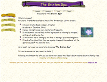Tablet Screenshot of brixtonspa.com